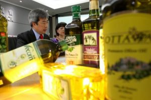 In Cina le importazioni di olio d&rsquo;oliva italiano crescono del 41% a 40 milioni di euro