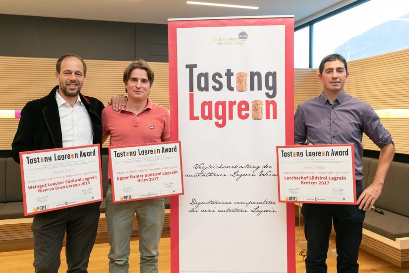 Le tre migliori etichette di Tasting Lagrein 2018