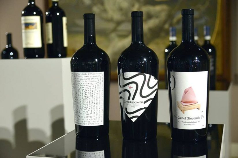Le opere d’arte in etichetta degli Artisti per Frescobaldi