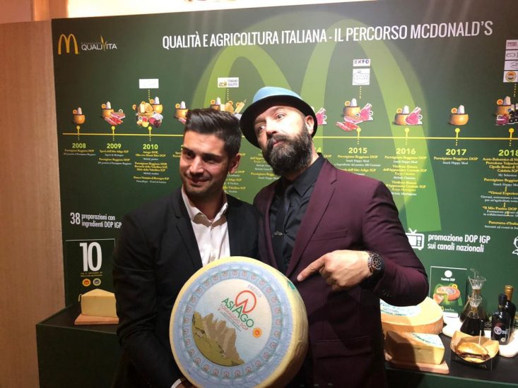 Joe Bastianich per McDonald’s Italia con Qualivita