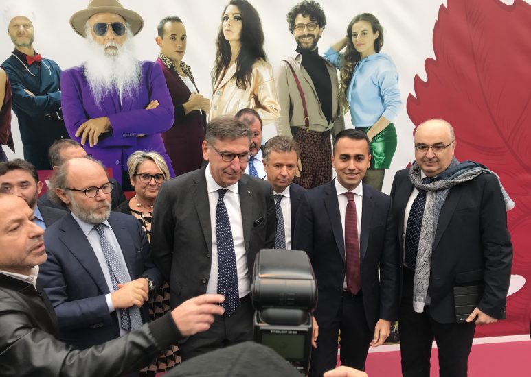 Luigi di Maio a Vivite, il Festival delle Cooperative del vino