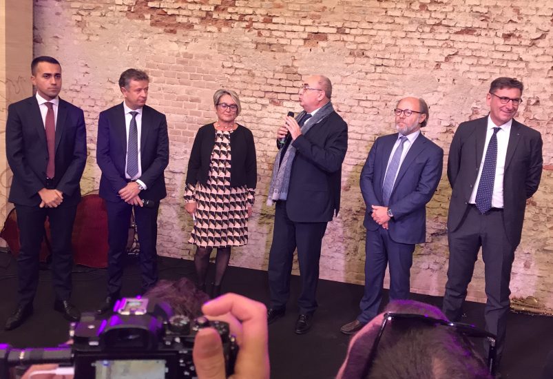 Luigi di Maio a Vivite, il Festival delle Cooperative del vino