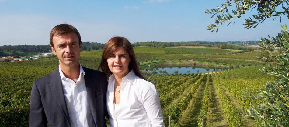Giovanna e Ettore Prandini alla guida della cantina Perla del Garda 