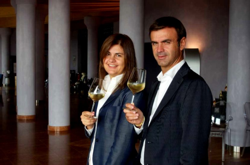 Giovanna e Ettore Prandini alla guida della cantina Perla del Garda 