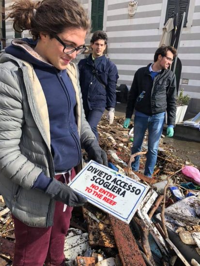 Prima e dopo, i ristoranti in Liguria distrutti dalla mareggiata
