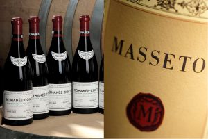 Romanée-Conti is the most expensive in the world, and Masseto is number one in Italy