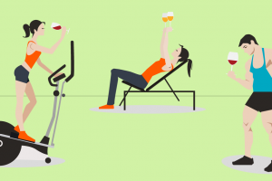 Quando il vino diventa motivatore per l’esercizio fisico: l’iniziativa in una palestra del Wisconsin