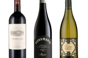 Top Christmas pairings: Capon with Amarone Allegrini, guinea fowl with Ornellaia