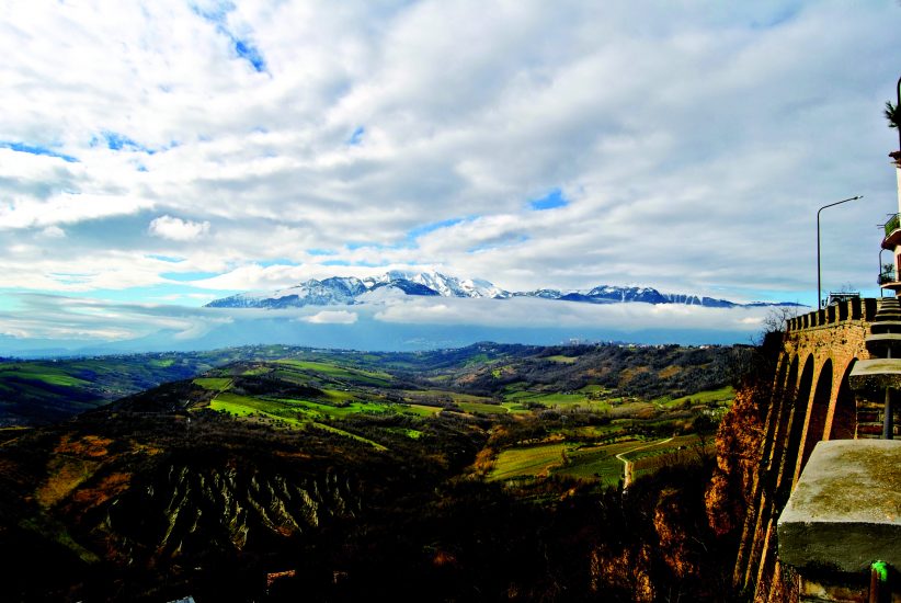 I vigneti della Cantina Orsogna, in Abruzzo, realtà biodinamica più grande del mondo