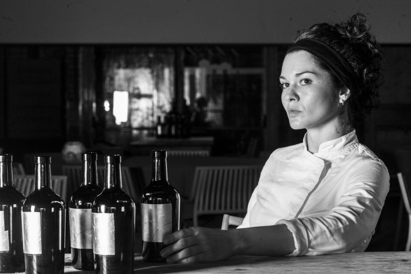 Chiara Pavan, chef, insieme a Francesco Brutto, di Venissa