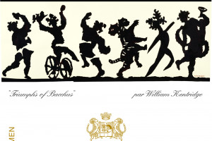 “The Triumphs of Bacchus”, l’opera di William Kentridge per Château Mouton Rothschild 2016