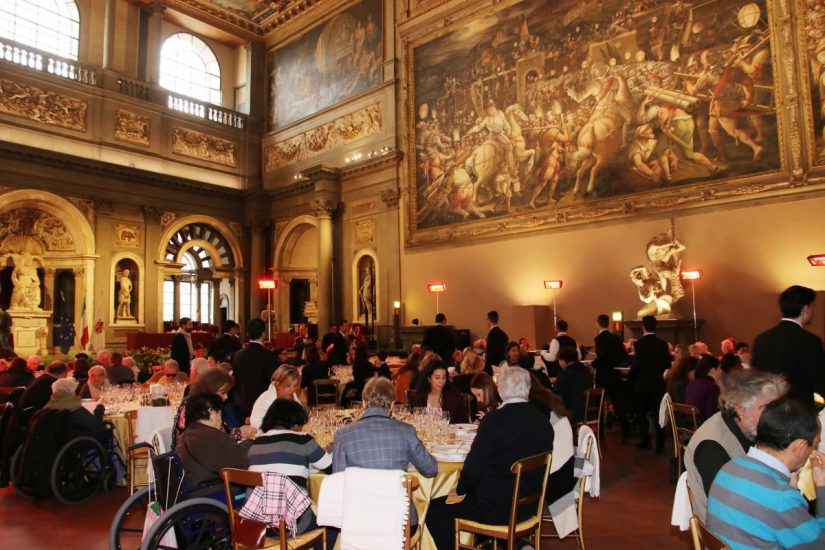 Il Pranzo di Natale dell’Enoteca Pinchiorri a Palazzo Vecchio 
