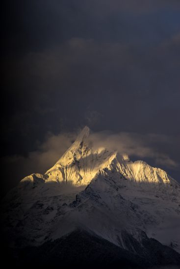 I vigneti dove nasce Ao Yun, tra le alte montagne di Cina