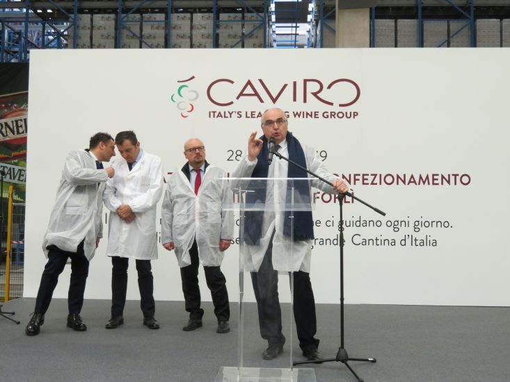 Caviro, ecco i nuovi impianti di confezionamento