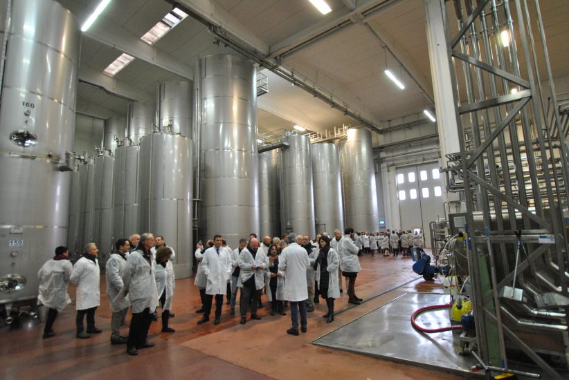 Caviro, ecco i nuovi impianti di confezionamento