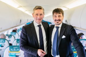 Tommasi e Air Dolomiti, la collaborazione va oltre il cielo, e continua anche sulla terra