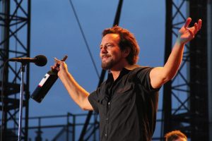Rock and wine in Barolo. Eddie Vedder, Pearl Jam’s front man will select wines to taste