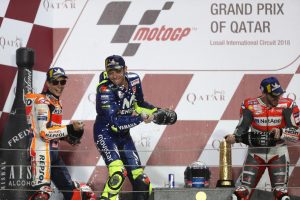 In principio &egrave; stato Champagne. Poi la liaison con il Cava. Ora la MotoGp brinda con il Prosecco