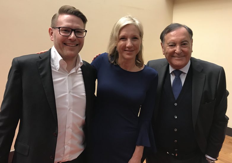 Cristina Mariani May alla guida di Banfi, con Renè e Francesco Sorrentino, alla guida di Ges Sorrentino