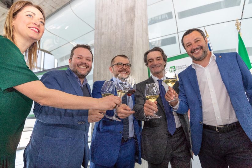 Lombaria, 2018 del vino da record, verso Vinitaly, celebrato anche dal Vicepremier Salvini