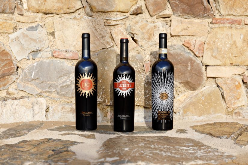 I vini Luce sulla Place di Bordeaux