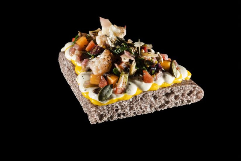 Philippe Starck ed i fratelli Raffaele e Massimiliano Alajmo, uniti nel progetto Amor a Milano