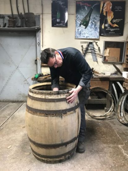 Le botti a km zero di Bollinger