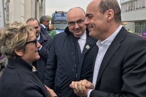 “Dietro ad una bottiglia di vino c’è la storia di questo Paese”: a Vinitaly Nicola Zingaretti