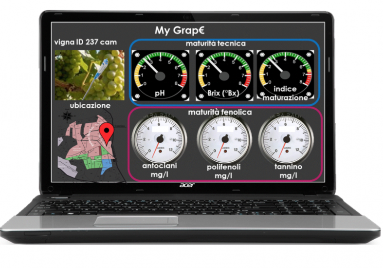 “Sapore di Vino”, il dispositivo portatile ad infrarossi che monitora la vigna in un click