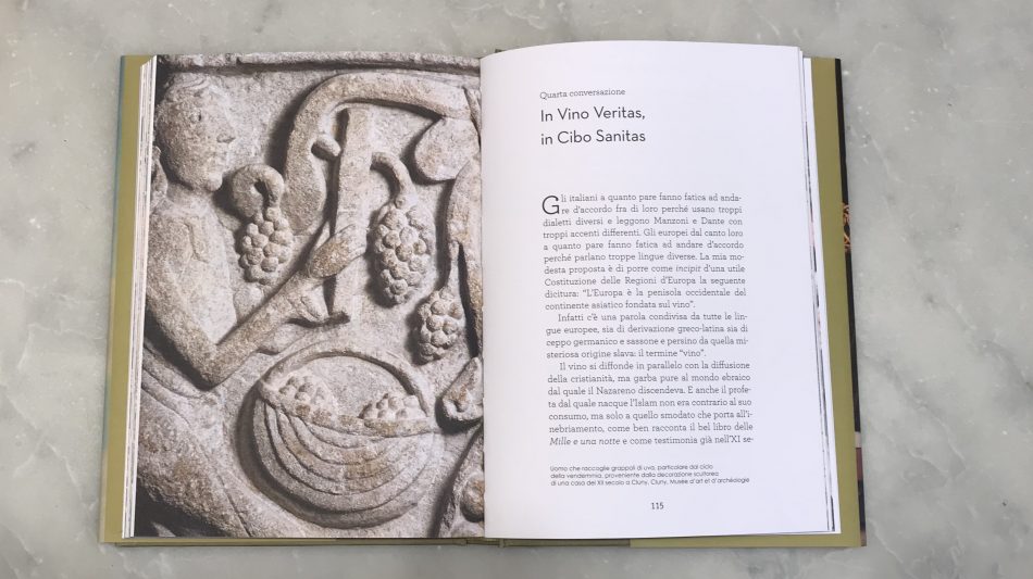 “In vino veritas, in cibo sanitas”, capitolo dedicato a vino e cibo del libro di Philippe Daverio