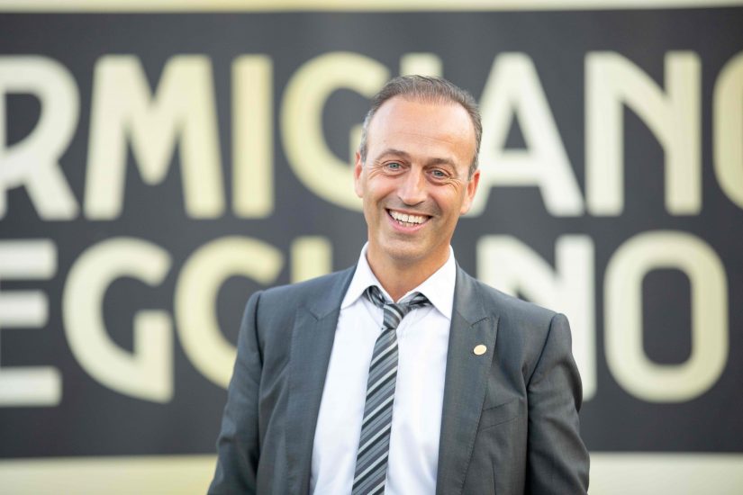 Il presidente del Consorzio del Parmigiano Reggiano Nicola Bertinelli 