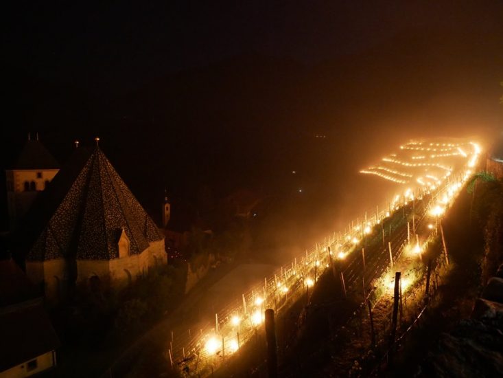 I fuochi per combattere le gelate