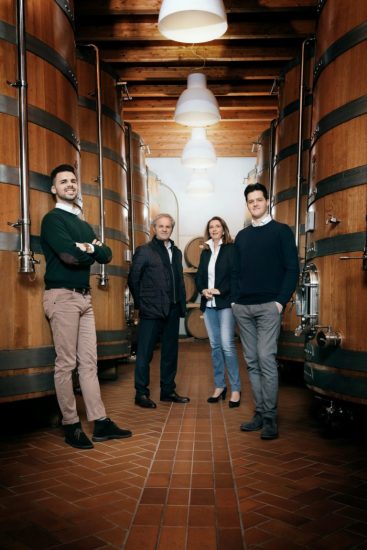 La famiglia Cottini, alla guida di Monte Zovo