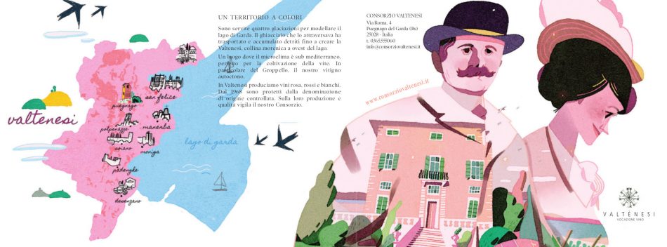 La nuova immagine del Consorzio Valtènesi, una delle principali denominazioni del rosato italiano