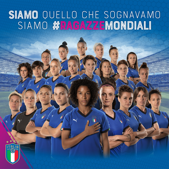 La nazionale di calcio femminile