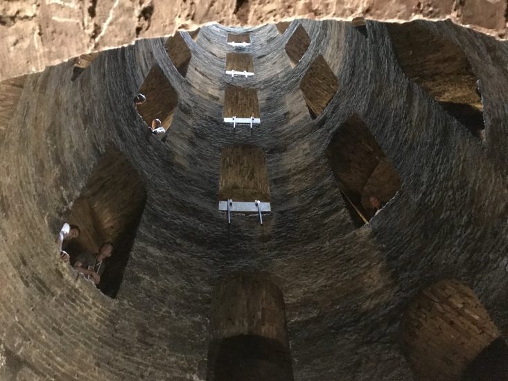 Il Pozzo di San Patrizio, che ha ospitato la degustazione di Benvenuto Orvieto di Vino nel 2019