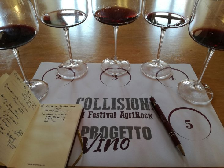 Collisioni 2019 - Progetto Vino&Food: Degustazione Tasting Sheet