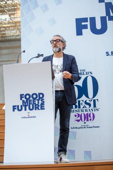 Il tristellato Massimo Bottura al Food Meets Future di Singapore