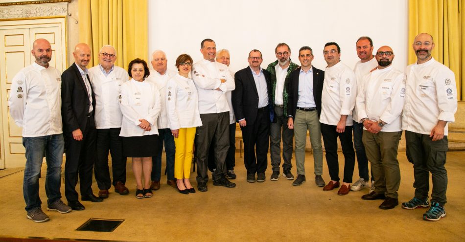 I protagonisti de La Cena dei Mille di Parma