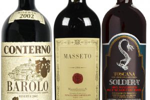 Romanée-Conti is the most expensive wine in the world. In Italy the Monfortino by Giacomo Conterno