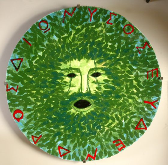 Joe Tilson, Dionysos Eydendros, Todi, 1983