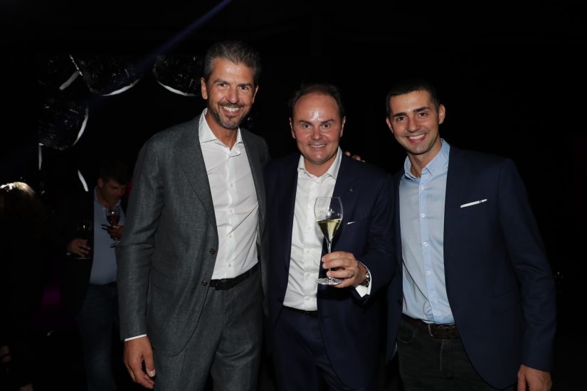 Andrea Berton, Matteo Lunelli ed Edoardo Fumagalli