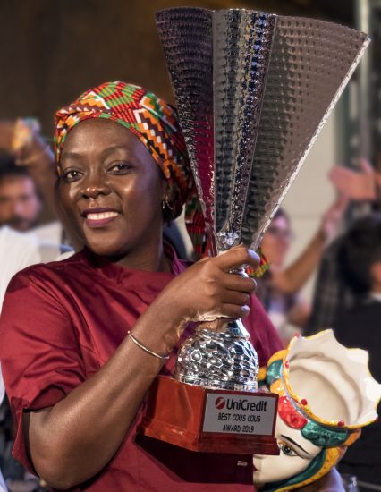 Mareme Cisse al Cous Cous Fest si aggiudica il Campionato del Mondo di cous cous
