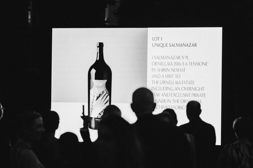 312.000 dollari raccolti dai grandi formati di Ornellaia Vendemmia di Artista 2016