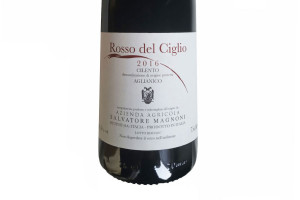 Prima la Terra, Dop Cilento Aglianico Rosso del Ciglio 2016