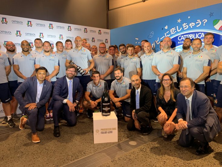 Il Prosecco Doc a sostegno della Nazionale di Rugby ai Mondiali in Giappone