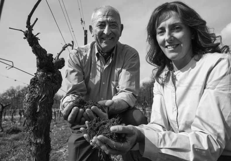 Vittorio e Francesca Moretti, del gruppo Terra Moretti, che possiede Sella & Mosca in Sardegna