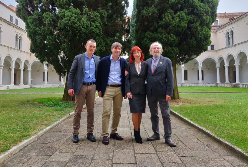 Andrea Bonini, Marco Magnoli, Alessandra Piubello e Gigi Brozzoni
