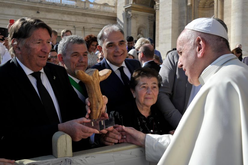 Le Città dell’Olio in visita da Papa Francesco