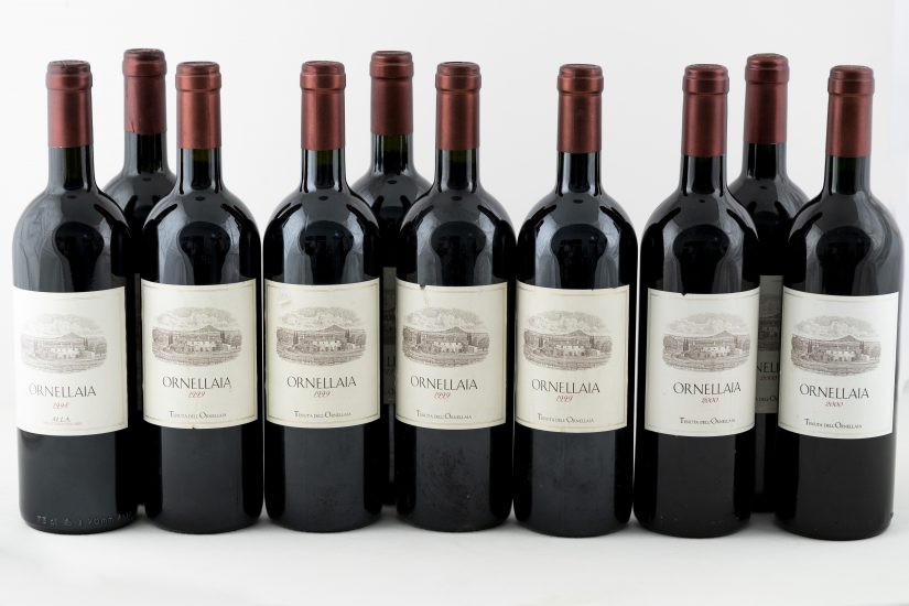 Ornellaia, uno di big dei fine wine italiani sul Liv-Ex